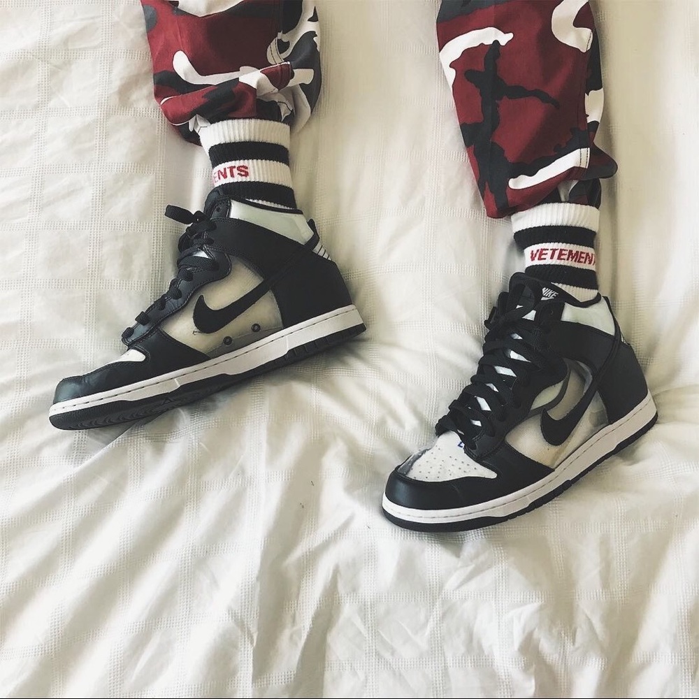 Vetements Fashion Socks Two Pairs